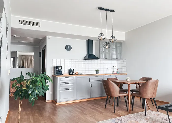 Apartmán Up 34 Floor Klaipėda